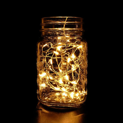 1M 10 LED Copper Wire String Lights USB Plug-in Fairy Lights