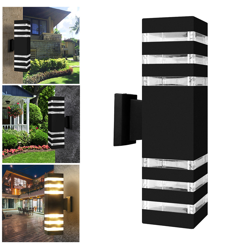 Modern Up Down Aluminum Cuboid LED Wall Light