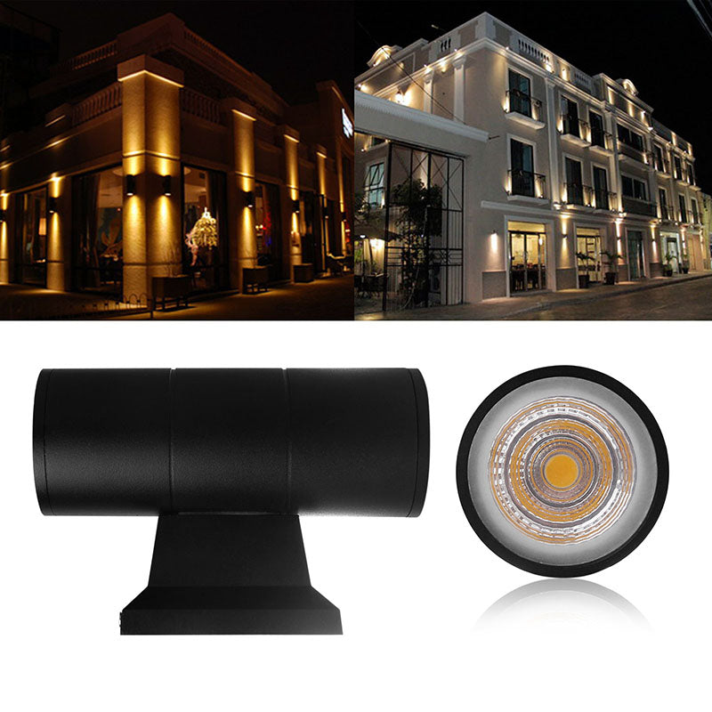 20W COB LED Wall Lamp Cylinder Waterproof IP65